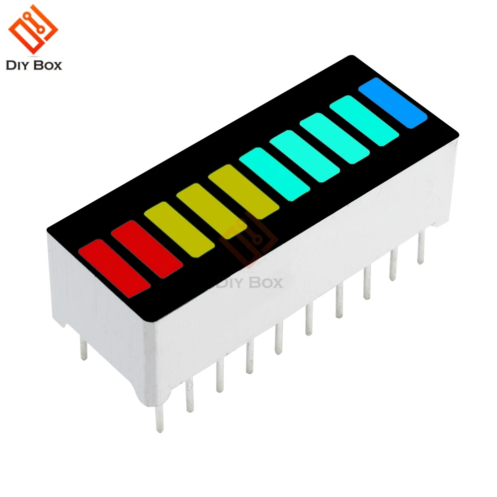 2Pcs 10 Segment LED Bargraph Light Display Module Bar Graph Ultra Bright Red Yellow Green Blue Colors Multi-color DIY Wholesale
2Pcs 10 Segment LED Bargraph Light Display Module Bar Graph Ultra Bright Red Yellow Green Blue Colors Multi-color DIY Wholesale
