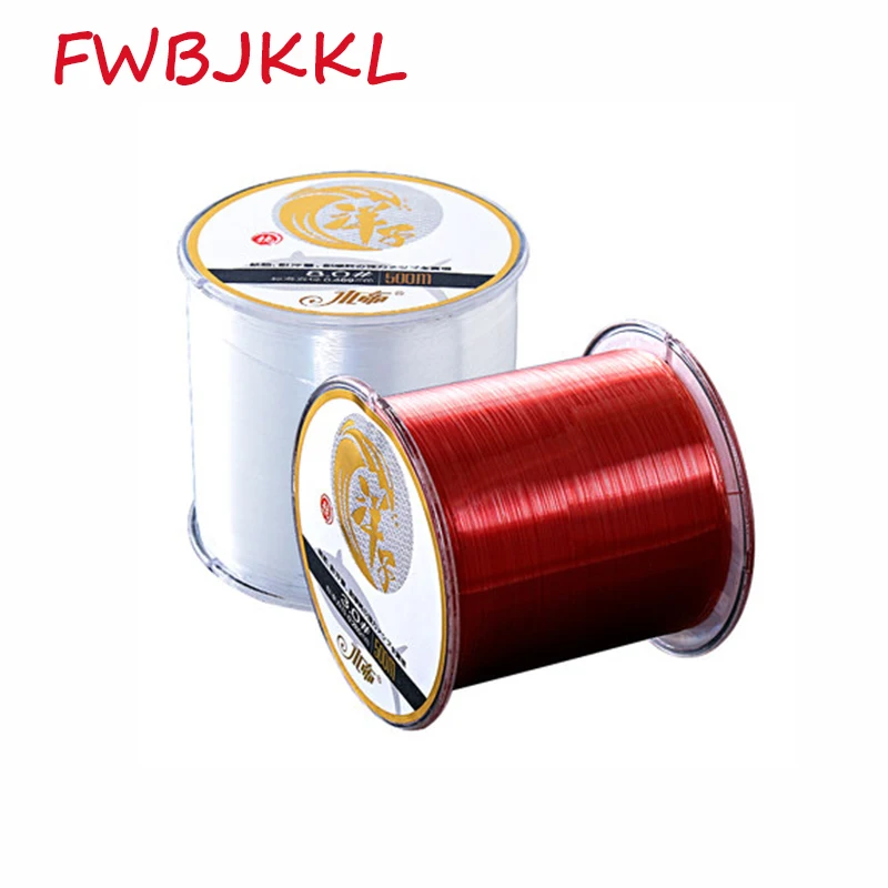 20-100LB 500M 0.14-0.46mm Nylon Fishing Line Super Strong Monofilament Nylon Line Good for Boat Fishing
20-100LB 500M 0.14-0.46mm Nylon Fishing Line Super Strong Monofilament Nylon Line Good for Boat Fishing