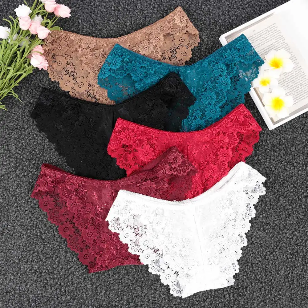 Fashion Panties Women Underwear Sexy Lace Transparent Low Waist Hollow T Back Panties Lady Briefs
Fashion Panties Women Underwear Sexy Lace Transparent Low Waist Hollow T Back Panties Lady Briefs