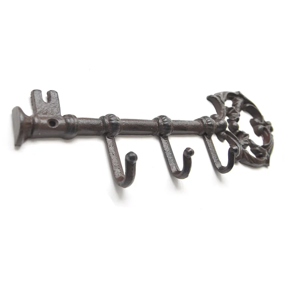 Clothes Rack Wall Mounted Vintage Multifunctional Key Holder With 3 Hooks Decorative Hats Organizer Hanger Home Decor Coat
Clothes Rack Wall Mounted Vintage Multifunctional Key Holder With 3 Hooks Decorative Hats Organizer Hanger Home Decor Coat