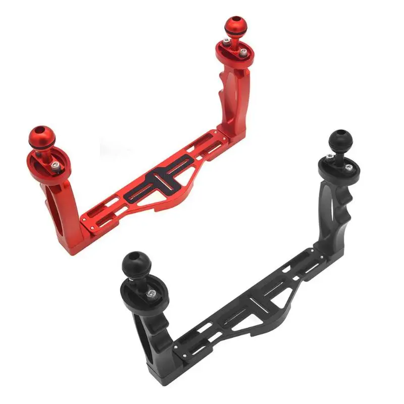 Handle Aluminium Alloy Tray Stabilizer Rig for Underwater Camera Tray Mount Support Platform Underwater Housing 1/4 inch Screws
Handle Aluminium Alloy Tray Stabilizer Rig for Underwater Camera Tray Mount Support Platform Underwater Housing 1/4 inch Screws