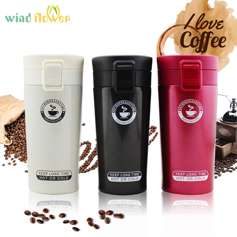 Wind flower 300ml/360ml Stainless Steel Vacuum Flasks Thermos Coffee Mug for Men/Women Leakproof Thermos Fashion Travel Bottle
Wind flower 300ml/360ml Stainless Steel Vacuum Flasks Thermos Coffee Mug for Men/Women Leakproof Thermos Fashion Travel Bottle