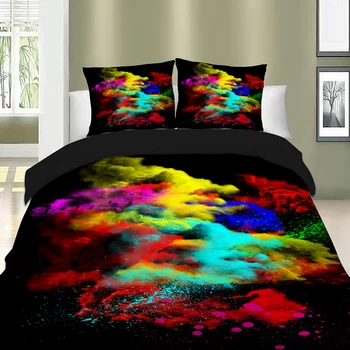 Colored clouds printed bedding set for comforter Queen King Sizes sheet pillowcase & duvet cover 100% polyester bed linen set
Colored clouds printed bedding set for comforter Queen King Sizes sheet pillowcase & duvet cover 100% polyester bed linen set