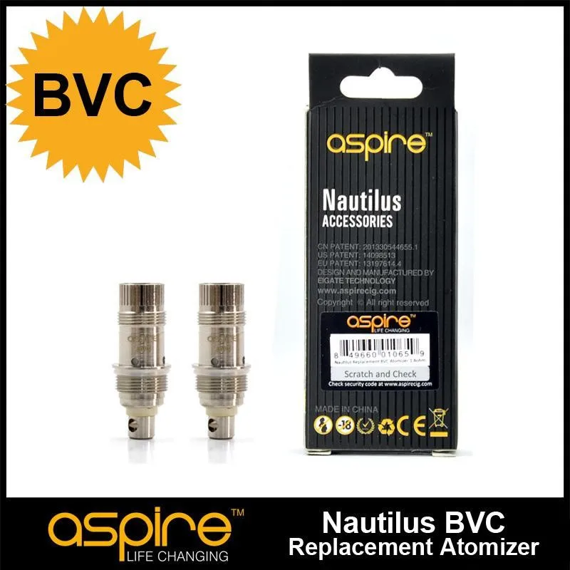 20pc/lot Aspire Nautilus 2 Coil tank BVC coil 0.7 1.8 1.6ohm For vape elektronik sigara nautilus Vaporizer | Электроника
