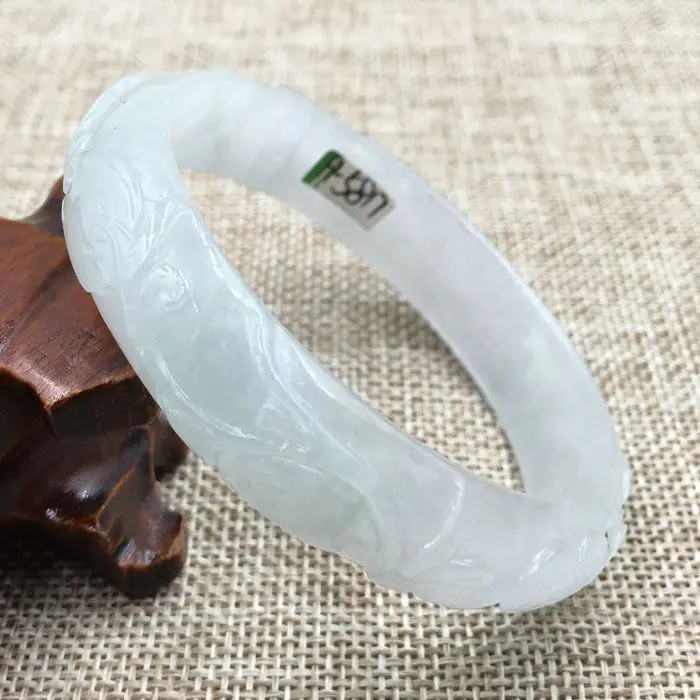 FREE SHIPPING>>>@@ A-5817 Vintage Chinese Hand-carved Green Jadeite Jade Gems Bracelet Bangle 59mm NEW
FREE SHIPPING>>>@@ A-5817 Vintage Chinese Hand-carved Green Jadeite Jade Gems Bracelet Bangle 59mm NEW