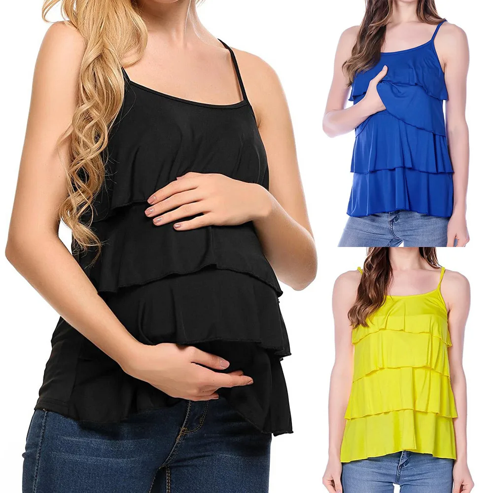 Summer Pregnancy Nursing Tops Women's Maternity Nursing Tank Tops Sleeveless Breastfeeding Clothes T Shirt For Pregnant Women
Summer Pregnancy Nursing Tops Women's Maternity Nursing Tank Tops Sleeveless Breastfeeding Clothes T Shirt For Pregnant Women