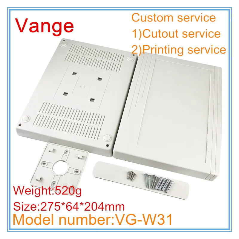 5pcs/lot wall mounted amplifier chassis boxes 275*64*204mm IP54 ABS plastic housing cases for apparatus electric device
5pcs/lot wall mounted amplifier chassis boxes 275*64*204mm IP54 ABS plastic housing cases for apparatus electric device