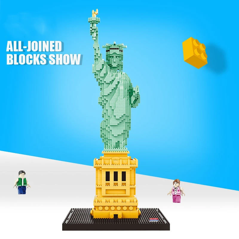 World Famous Architectural Model Building Blocks World Famous Architectural Model Statue Liberty Collection Toys Child Gifts
World Famous Architectural Model Building Blocks World Famous Architectural Model Statue Liberty Collection Toys Child Gifts