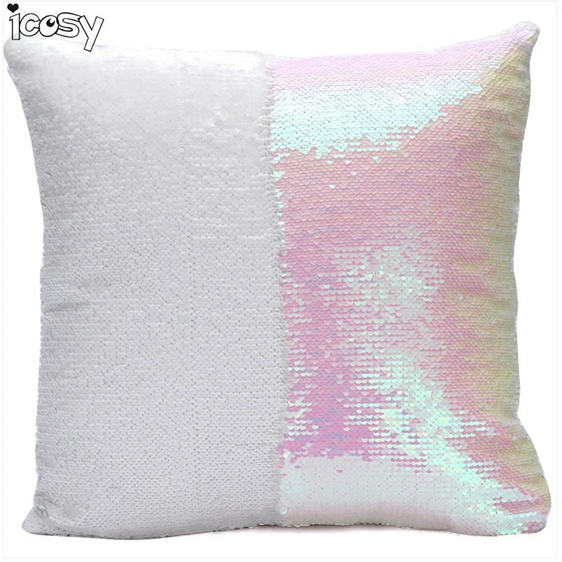 Decorative Cushion Covers Mermaid Pillow Case Cover Reversible Throw Pillow Pillowcases For Sofa Home Decor 20