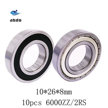 10PCS 6000-2RS 6000RS 6000ZZ Bearing ABEC-5 (10PCS) 10x26x8 mm High quality Deep Groove 6000 ZZ Ball Bearings 6000Z 80100 Z
10PCS 6000-2RS 6000RS 6000ZZ Bearing ABEC-5 (10PCS) 10x26x8 mm High quality Deep Groove 6000 ZZ Ball Bearings 6000Z 80100 Z
