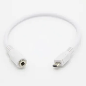 Micro 5pin Usb to 3.5mm Female Audio Cable Earphone Adapter Car Aux Audio Extension Cord
Micro 5pin Usb to 3.5mm Female Audio Cable Earphone Adapter Car Aux Audio Extension Cord