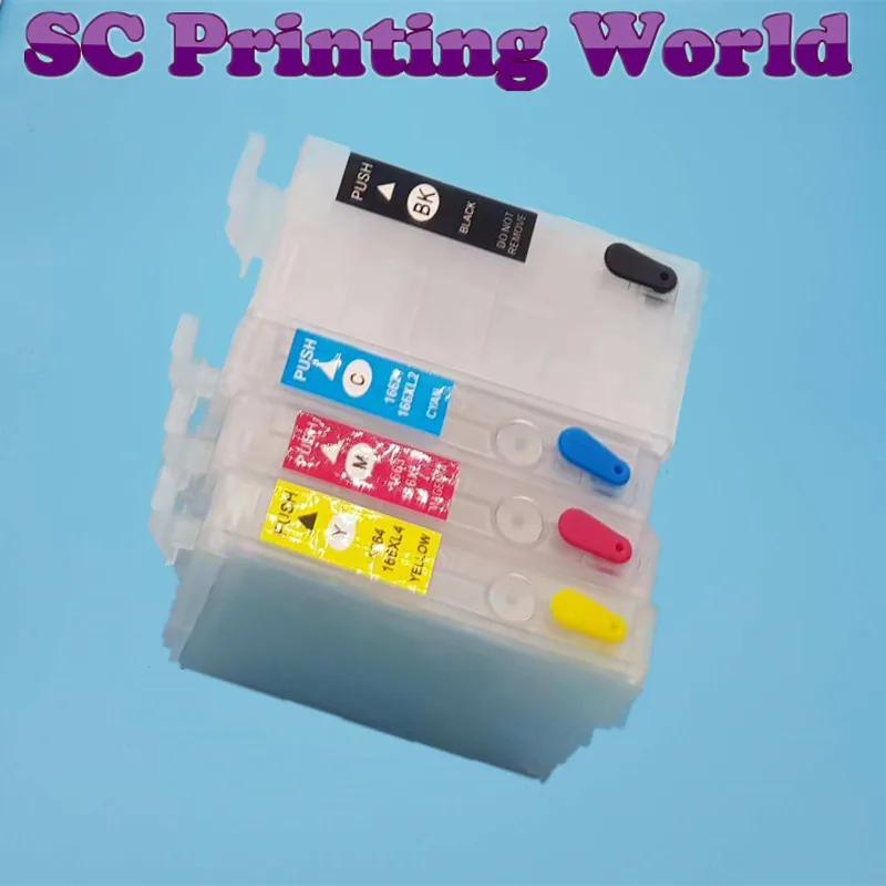 T3461 T3471 Refillable ink cartridges for Epson WF-3620, WF-3640, WF-7110, WF-7610, WF-7620 printer without chip 4 color
T3461 T3471 Refillable ink cartridges for Epson WF-3620, WF-3640, WF-7110, WF-7610, WF-7620 printer without chip 4 color