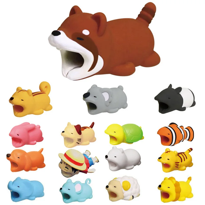 Cable Cute Bite Protector for Iphone cable Winder Phone holder Accessory elephant cable animal biters dog cat doll squishy toys
Cable Cute Bite Protector for Iphone cable Winder Phone holder Accessory elephant cable animal biters dog cat doll squishy toys