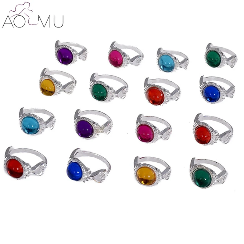 AOMU 10pcs Colorful Acrylic Resin Beads Rings For Kid Children Party Jewelry Accessories Birthday Gift Size 13-15mm 15-16mm 
AOMU 10pcs Colorful Acrylic Resin Beads Rings For Kid Children Party Jewelry Accessories Birthday Gift Size 13-15mm 15-16mm