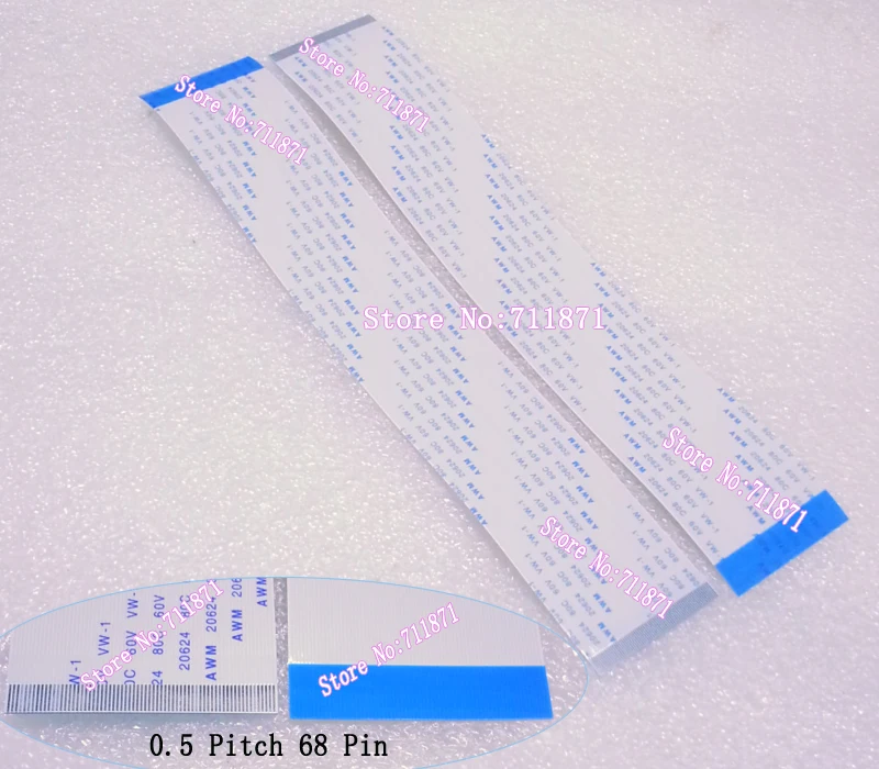 0.5 Pitch Type B 68Pin FFC Line Cable Spacing 0.5mm 200mm FPC FFC Cable Line Flexible Flat Cable 68Pin FFC Cable 68P ribbon Line
0.5 Pitch Type B 68Pin FFC Line Cable Spacing 0.5mm 200mm FPC FFC Cable Line Flexible Flat Cable 68Pin FFC Cable 68P ribbon Line