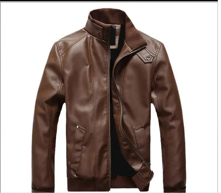 New Autumn Winter Slim Classical Men's PU Leather Jacket Men High-grade Fabric Unique Design Jaqueta De Couro Masculina #561261
New Autumn Winter Slim Classical Men's PU Leather Jacket Men High-grade Fabric Unique Design Jaqueta De Couro Masculina #561261