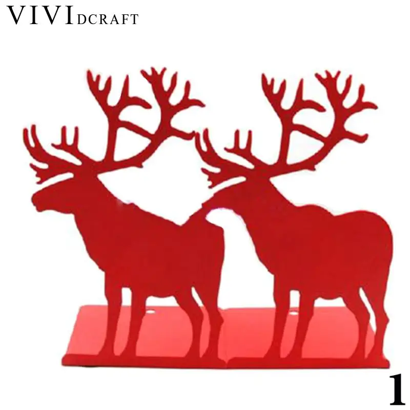 Christmas Deer Reindeer BookendsVividcraft Kawaii Book Stand Paint Iron Student School and Office Stationery Book Holder
Christmas Deer Reindeer BookendsVividcraft Kawaii Book Stand Paint Iron Student School and Office Stationery Book Holder