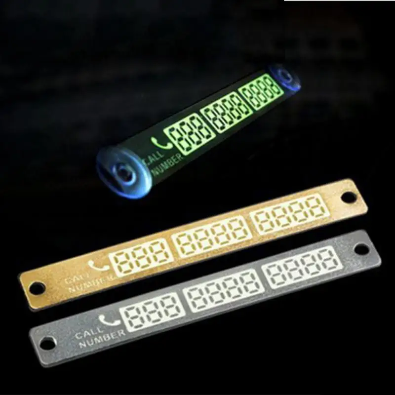 Temporary Parking Card Luminous Phone Number Card Plate For VW Passat B5 B6 CC Tiguan Golf 6 7 MK6 Polo Bora Jetta Accessories
Temporary Parking Card Luminous Phone Number Card Plate For VW Passat B5 B6 CC Tiguan Golf 6 7 MK6 Polo Bora Jetta Accessories