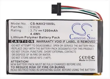 Cameron Sino 1200mAh battery for NAVIGON 2100 Max 2110 Max 2120 2120 Max 2150 Max 2310 03028 GPS, Navigator Battery
Cameron Sino 1200mAh battery for NAVIGON 2100 Max 2110 Max 2120 2120 Max 2150 Max 2310 03028 GPS, Navigator Battery