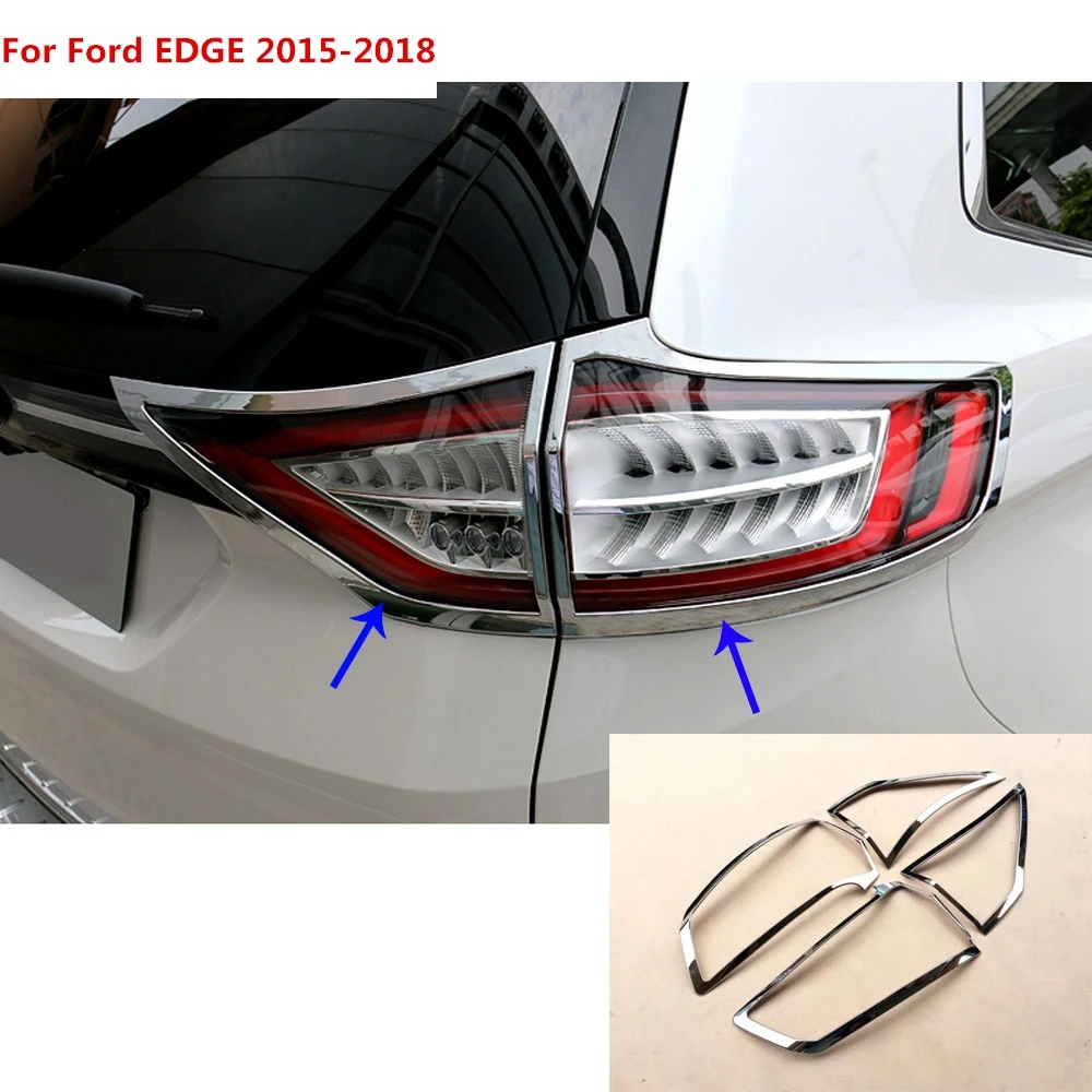For Ford EDGE 2015 2016 2017 2018 car cover detector ABS Chrome cover trim back tail rear light lamp frame parts molding 4pcs
For Ford EDGE 2015 2016 2017 2018 car cover detector ABS Chrome cover trim back tail rear light lamp frame parts molding 4pcs