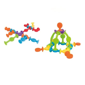 Pop Suckers DIY Silicone Building Blocks Assembled Sucker Suction Cup Funny Construction Toys Children Educational Toys
Pop Suckers DIY Silicone Building Blocks Assembled Sucker Suction Cup Funny Construction Toys Children Educational Toys