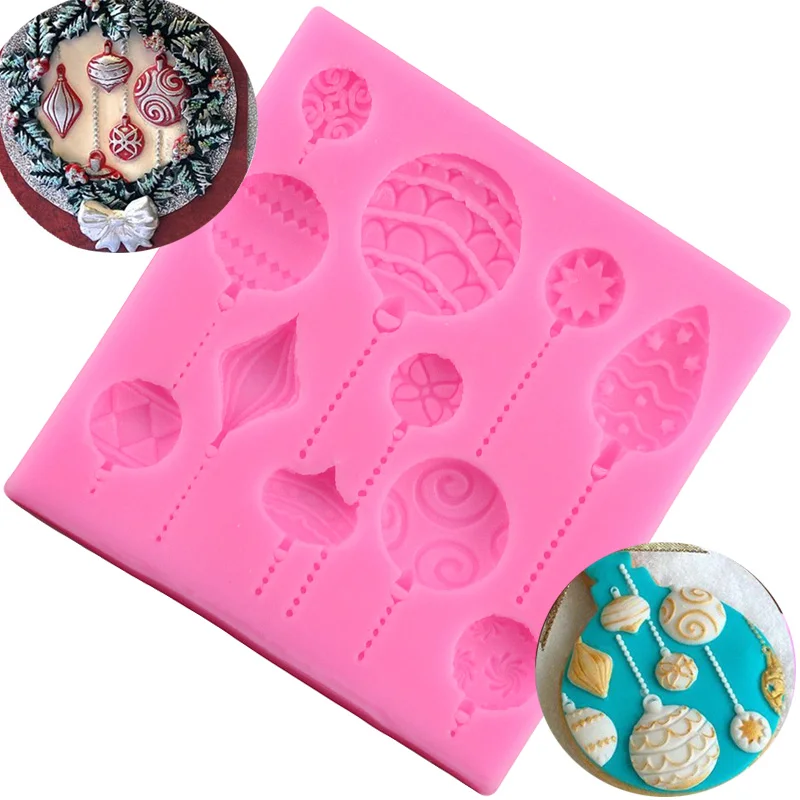 Kitchen Baking DIY 3D Christmas Gift Balloon Fondant Cake Silicone Molds Cake Decorating Tools for Candy Chocolate Cupcake Mould
Kitchen Baking DIY 3D Christmas Gift Balloon Fondant Cake Silicone Molds Cake Decorating Tools for Candy Chocolate Cupcake Mould
