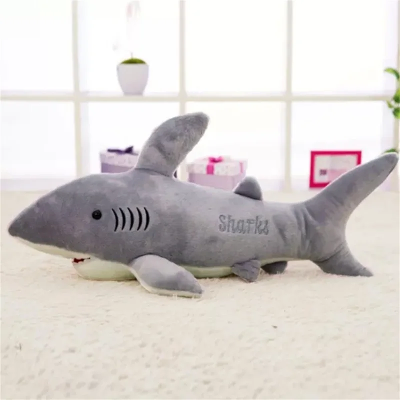 70/80/100/130cm large soft shark Shark PLUSH TOY CUTE long sleeping pillow Great white shark simulation child Gift Boy Doll
70/80/100/130cm large soft shark Shark PLUSH TOY CUTE long sleeping pillow Great white shark simulation child Gift Boy Doll