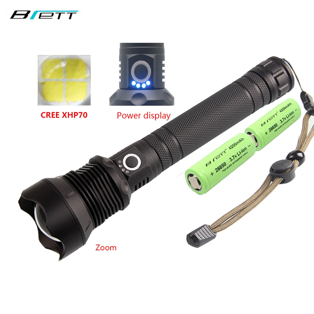 led flashlight usb charging Cree xhp70 or xhp50 Hard Light Power display Outdoor Hiking Self Defense bicycle led zaklamp
led flashlight usb charging Cree xhp70 or xhp50 Hard Light Power display Outdoor Hiking Self Defense bicycle led zaklamp