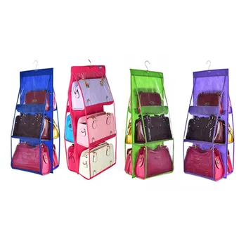 Double-Sided Six Grid Non Woven Fabric Bedroom Storage Wardrobe Closet Storage Multifunctional Super Huge Capacity Hanging Bag
Double-Sided Six Grid Non Woven Fabric Bedroom Storage Wardrobe Closet Storage Multifunctional Super Huge Capacity Hanging Bag