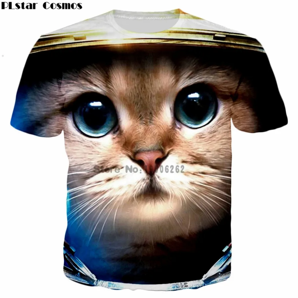 PLstar Cosmos Harajuku women men 3d galaxy print t shirt Funny astronaut cat printed Tshirts t-shirts cartoon tops tees S-5XL
PLstar Cosmos Harajuku women men 3d galaxy print t shirt Funny astronaut cat printed Tshirts t-shirts cartoon tops tees S-5XL