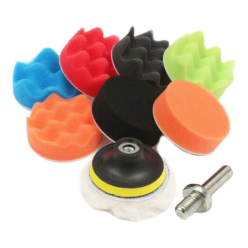 9Pcs High Gross 75mm/3inch Polishing Buffing Woolen Pad Kit For Car Polisher Buffer B3
9Pcs High Gross 75mm/3inch Polishing Buffing Woolen Pad Kit For Car Polisher Buffer B3