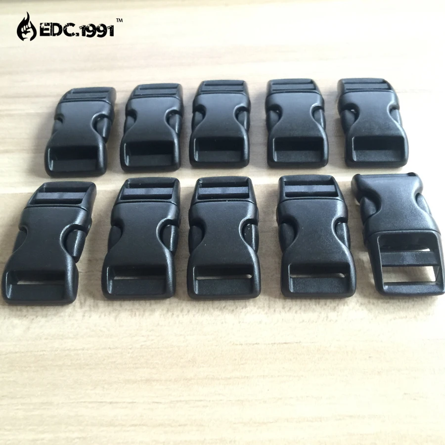 EDC TOOLS Contoured Side Release Mini Buckles For Paracord Bracelet/Cat Collars Black 10pcs/pack+free shipping+wholesale
EDC TOOLS Contoured Side Release Mini Buckles For Paracord Bracelet/Cat Collars Black 10pcs/pack+free shipping+wholesale
