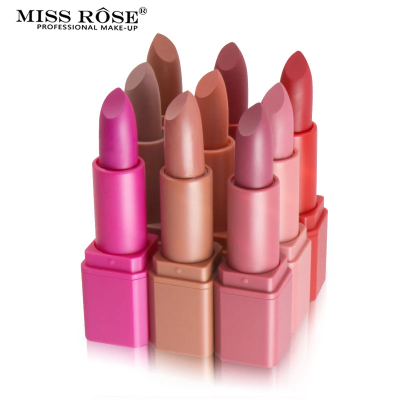 Miss Rose Lipsticks 20 Colors Cosmetics For Makeup Matte Lipstick Long Lasting Red Lip Tint Not Liquid Lipstick Makeup
Miss Rose Lipsticks 20 Colors Cosmetics For Makeup Matte Lipstick Long Lasting Red Lip Tint Not Liquid Lipstick Makeup