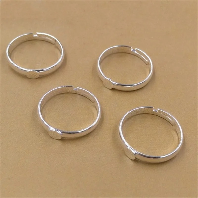 20pcs Gold Silver Plated Adjustable Ring Settings 4mm Round Blank Base Trays Bezel for Cabochon Cameo DIY Fashion Rings
20pcs Gold Silver Plated Adjustable Ring Settings 4mm Round Blank Base Trays Bezel for Cabochon Cameo DIY Fashion Rings