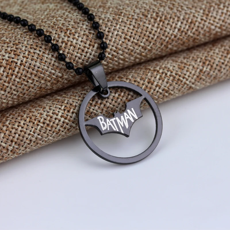 MQCHUN Men's Fashion Jewelry Superhero Batman Round Pendant NECKLACE Superhero Batman Cosplay Party Christmas Women Men Gift
MQCHUN Men's Fashion Jewelry Superhero Batman Round Pendant NECKLACE Superhero Batman Cosplay Party Christmas Women Men Gift