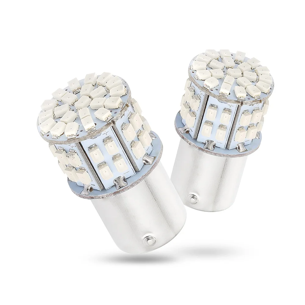 2PCS 50SMD 1156 PY21W Car LED Signal Light Bulb LED White Lights DC12V Car Rear Tail Parking Light brake Lamp turn Signal Bulb
2PCS 50SMD 1156 PY21W Car LED Signal Light Bulb LED White Lights DC12V Car Rear Tail Parking Light brake Lamp turn Signal Bulb