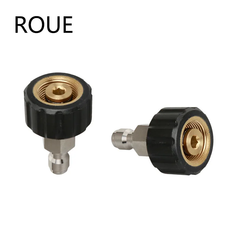 Converter Connector for changing Karcher HD M22 Fitting to 1/4" Quick Disconnect Socket
Converter Connector for changing Karcher HD M22 Fitting to 1/4" Quick Disconnect Socket