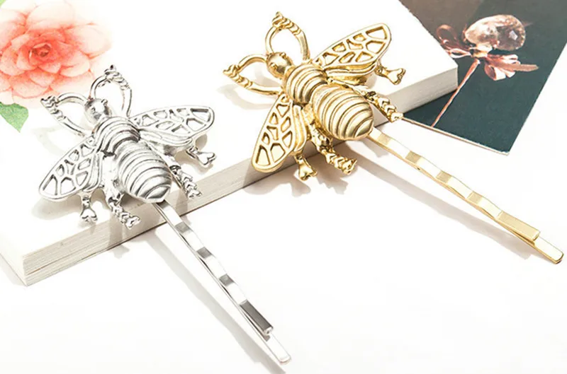 Fashion Alloy Side Clip Exquisite Gold Bee Hair Clip Alloy Side Clip Hairpin Girl Hair Accessories
Fashion Alloy Side Clip Exquisite Gold Bee Hair Clip Alloy Side Clip Hairpin Girl Hair Accessories