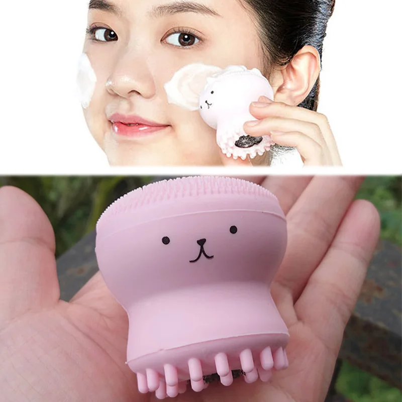 Beauty Face Skin Care Cleaning Tools Cute Octopus Jellyfish Facial Cleansing Brush Facial Puff Massage Exfoliating Mask Tools
Beauty Face Skin Care Cleaning Tools Cute Octopus Jellyfish Facial Cleansing Brush Facial Puff Massage Exfoliating Mask Tools