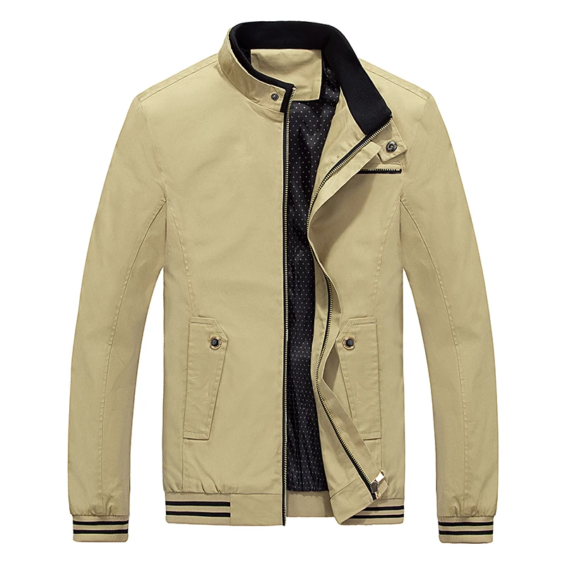 Zozowang Brand New Autumn Men Casual Jacket Coat Mens Fashion Washed 100% Cotton Brand-Clothing Jackets Male Coats Zipper Sales
Zozowang Brand New Autumn Men Casual Jacket Coat Mens Fashion Washed 100% Cotton Brand-Clothing Jackets Male Coats Zipper Sales