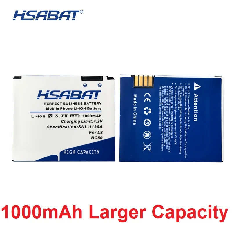 HSABAT 1000mAh Battery for BC50 Motorola L6 L6i L6g L7 L7C K1 K2 R1 Z1 Z3 E8 L2 Perfect Replacement-free shipping
HSABAT 1000mAh Battery for BC50 Motorola L6 L6i L6g L7 L7C K1 K2 R1 Z1 Z3 E8 L2 Perfect Replacement-free shipping