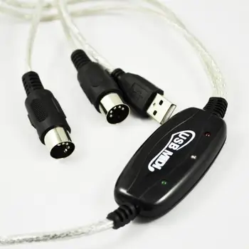 Wholesale 5X USB Midi Cable Lead Adaptor for Musical Keyboard to PC Laptop XP Vista Mac
Wholesale 5X USB Midi Cable Lead Adaptor for Musical Keyboard to PC Laptop XP Vista Mac