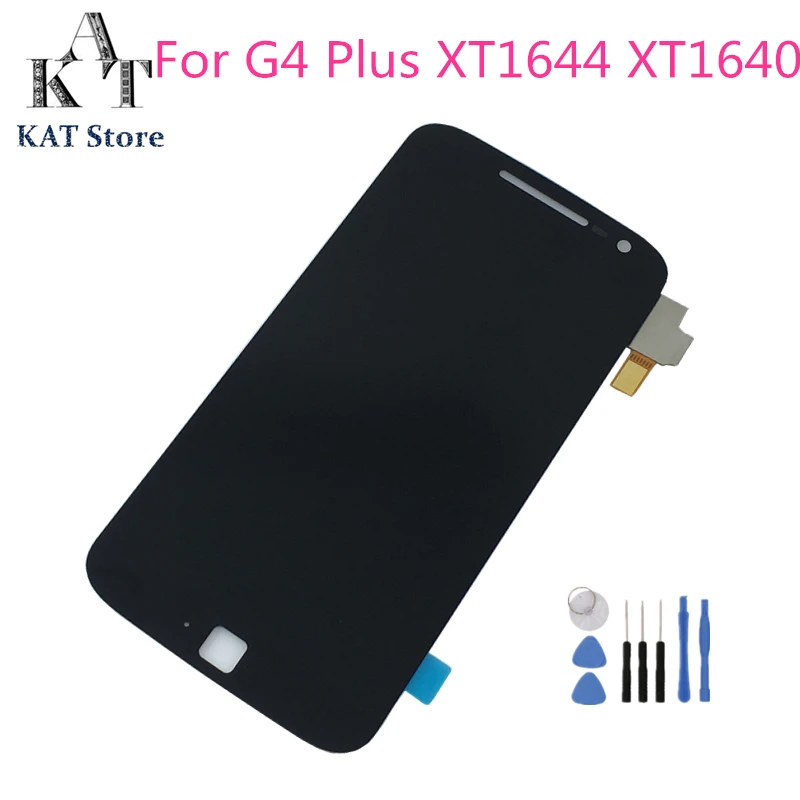 

5.5" Original LCD Display Touch Screen For Motorola Moto G4 Plus XT1644 XT1640 LCD Digitizer Assembly With Frame Gift Tools
