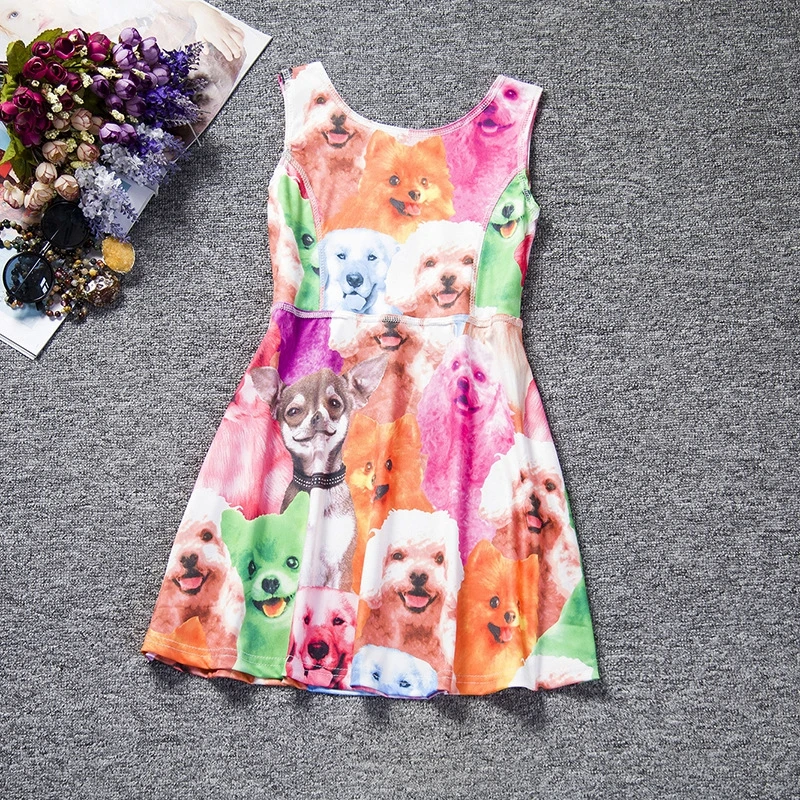 cute style Girls Summer Dresses children's animal dog/rabbit printing cotton designer brand Baby Fashion Girl Dress summer
cute style Girls Summer Dresses children's animal dog/rabbit printing cotton designer brand Baby Fashion Girl Dress summer