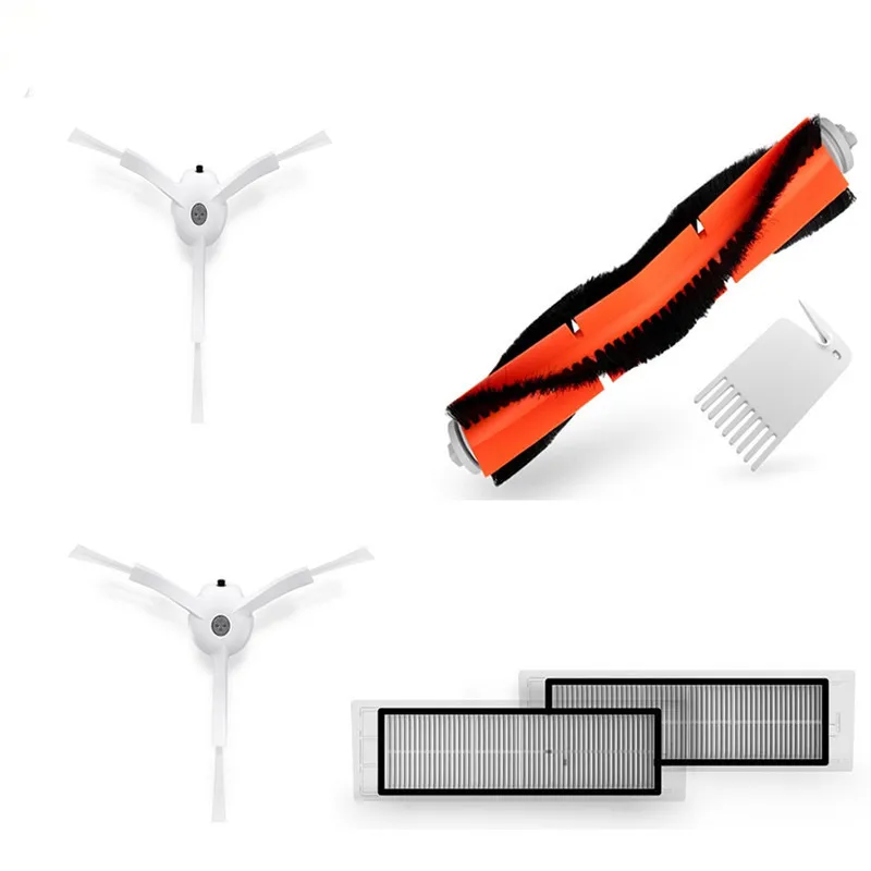 Original Xiaomi Mi Robot Vacuum Cleaner Part Replacement Side Brush X2pcs Hepa Filter X2pcs Main Brush X1pc Cleaning Tool X1pc
Original Xiaomi Mi Robot Vacuum Cleaner Part Replacement Side Brush X2pcs Hepa Filter X2pcs Main Brush X1pc Cleaning Tool X1pc