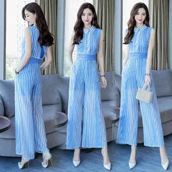 Lace Stitching Stripe Rompers Womens Jumpsuit Combinaison Femme Trendy Overalls Female Summer Macacao Feminino Clothes For Women
Lace Stitching Stripe Rompers Womens Jumpsuit Combinaison Femme Trendy Overalls Female Summer Macacao Feminino Clothes For Women