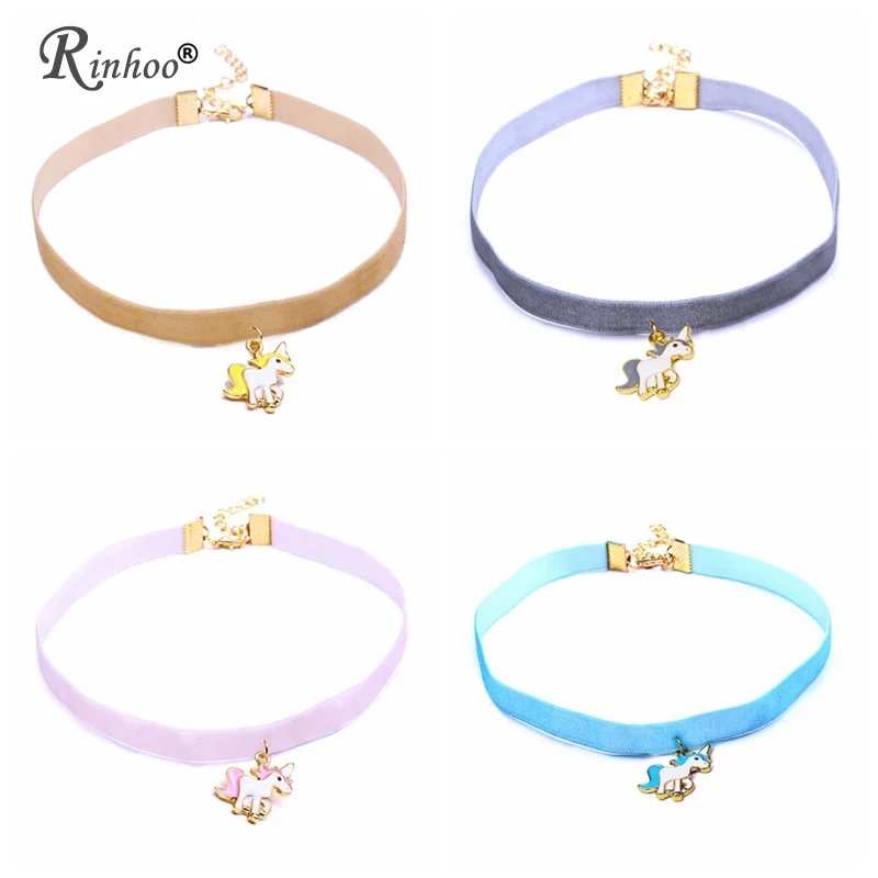 4 color animal necklace for Women pink horse Choker Necklace Jewelry Accessories ribbon necklace girl gift
4 color animal necklace for Women pink horse Choker Necklace Jewelry Accessories ribbon necklace girl gift