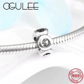 Authentic 925 Sterling Silver DIY round fine spacer beads Fit Original Pandora Charms Bracelets making
Authentic 925 Sterling Silver DIY round fine spacer beads Fit Original Pandora Charms Bracelets making