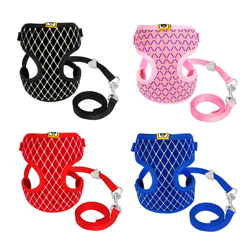 Walking Cat Harness Leash Set Diamond Pet Cat Clothe Jacket Puppy Kitten Adjustable Harness Collar Vest For Cats Small Dogs
Walking Cat Harness Leash Set Diamond Pet Cat Clothe Jacket Puppy Kitten Adjustable Harness Collar Vest For Cats Small Dogs