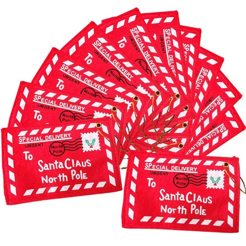 Non-Woven Christmas Envelope Pendant Gift Candy Bags Tree Accessories Home Party Hang Xmas Decor Small Gift Candy Bags
Non-Woven Christmas Envelope Pendant Gift Candy Bags Tree Accessories Home Party Hang Xmas Decor Small Gift Candy Bags